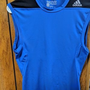 adidas techfit compression shirt